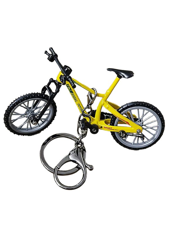Portable Finger Keychain Compact and Accessory Keyrings Decoration for Bike