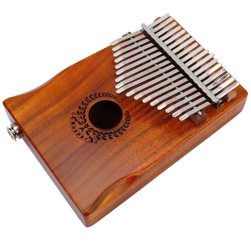 Portable Finger Piano, 17 Keys Thumb Piano 17 Keys EQ Kalimba Kalimba