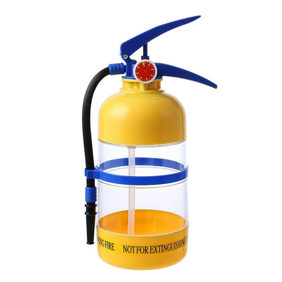 Portable Fire Extinguisher Shaped Beverage Dispenser for and Liquor Serving Bar Restaurant Use