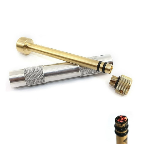 Portable Fire Piston Compression Ignition Fire Starter for Camping & Survival Gear Outdoor Emergency Instant Heat Ignition Tool 1-Pack