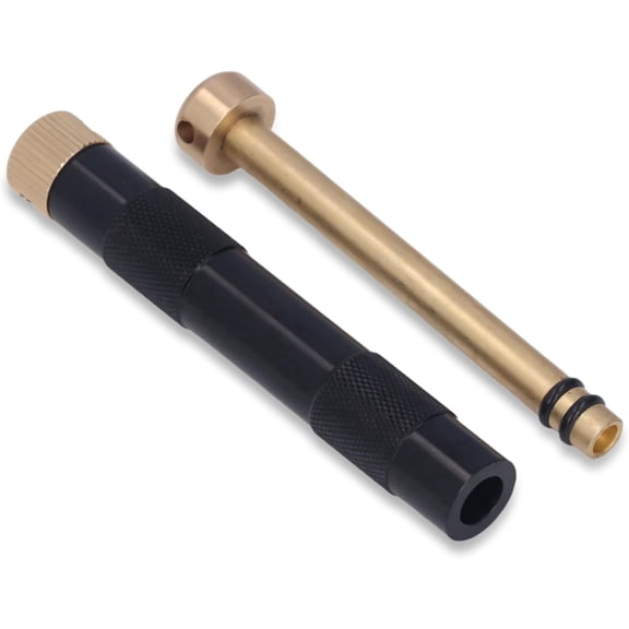 Portable Fire Piston Emergency Fire Starter, Aluminum Alloy & Brass Compression Ignition Tool, Lightweight Survival Gear for Camping, Hiking & Wilderness Adventures