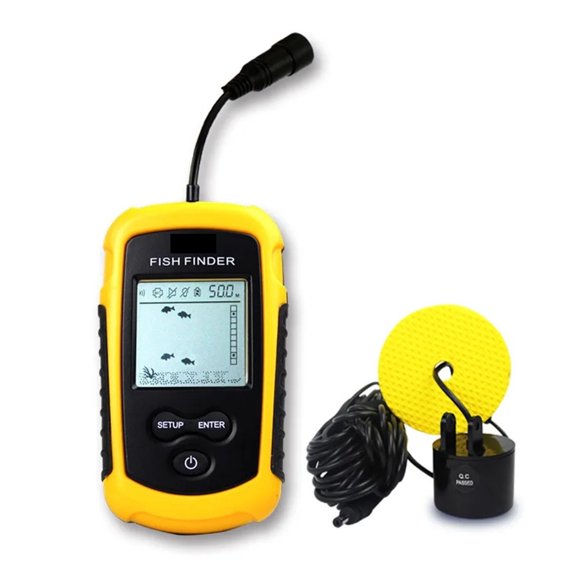 Portable Fish Finder FFCW1108 for Fishing, Waterproof and Rechargeable