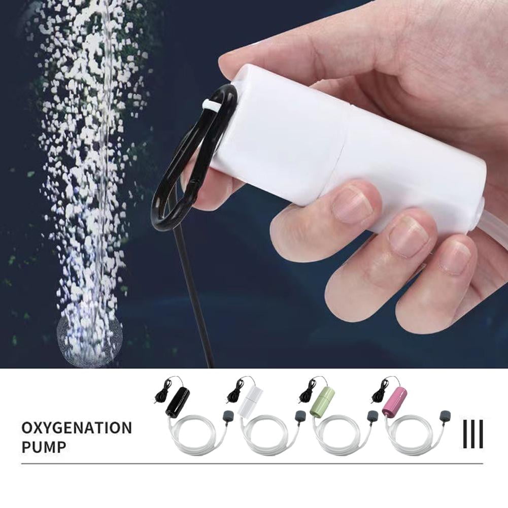Portable Fish Tank Mini Oxygen Pump USB Oxygen Pump Outdoor Fishing Puw ...