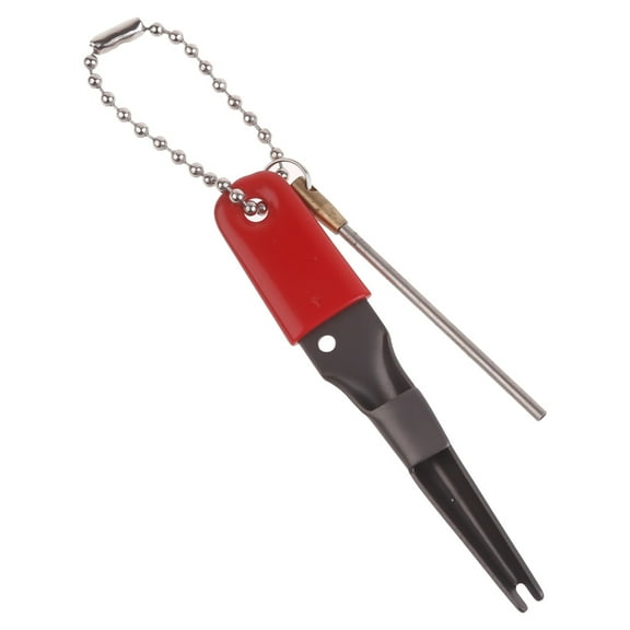 Portable Fishing Hook Sharpener, Stainless Tool with Double Sided Fine and Grit Fly Fishing Tools