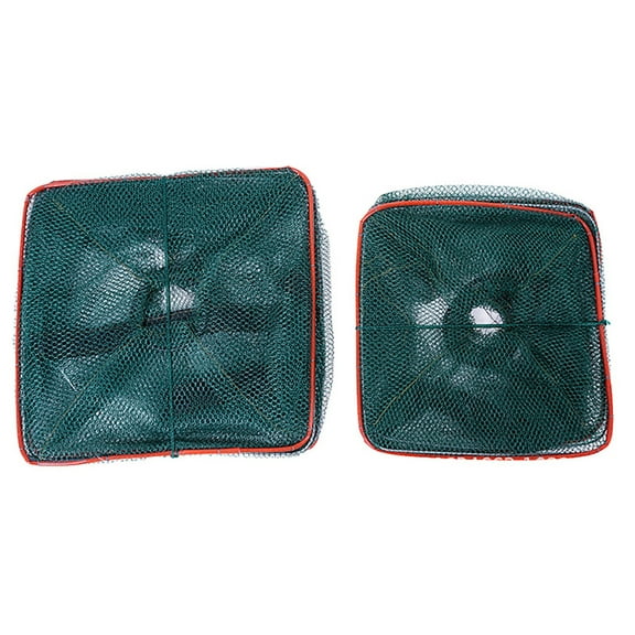 Entry Fishing Trap and Lobster Net for Easy Transport and Efficient Outdoor Catches