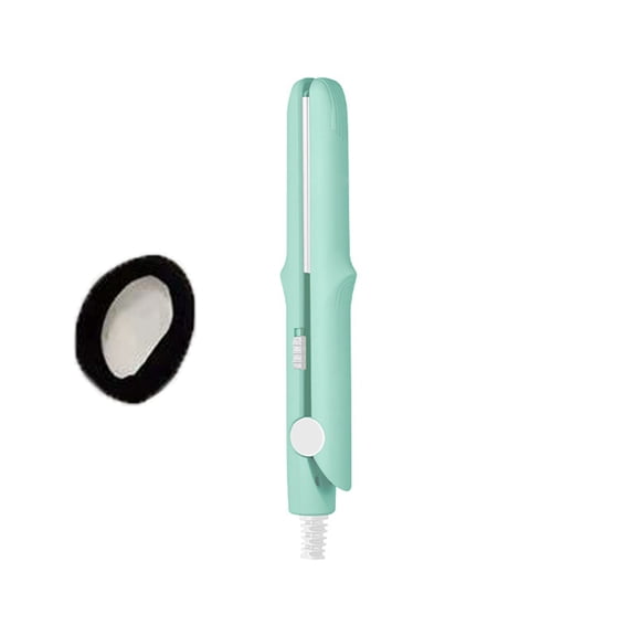 Portable Flat Iron - Mini Flat Iron with Adjustable Temps for Short Hair, Ceramic Small Hair Straightener for Short Hair, Bangs, Beard, Pixie, Edge
