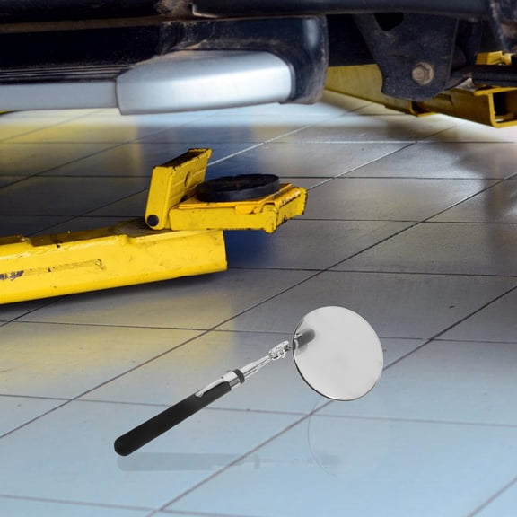 Portable Flexible Telescoping Mirror with Extendable Design for Car Bottom Inspections