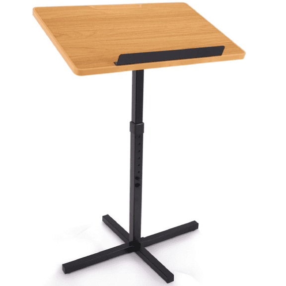 Pyle Floor Standing Lectern Presentation Podium Stand, Height Adjustable PLCTND4