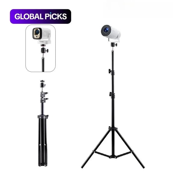 Portable Floor Tripod, Practical Desktop Retractable Projector Stand for Home & Office, Telescopic Stand, Camera Accessories