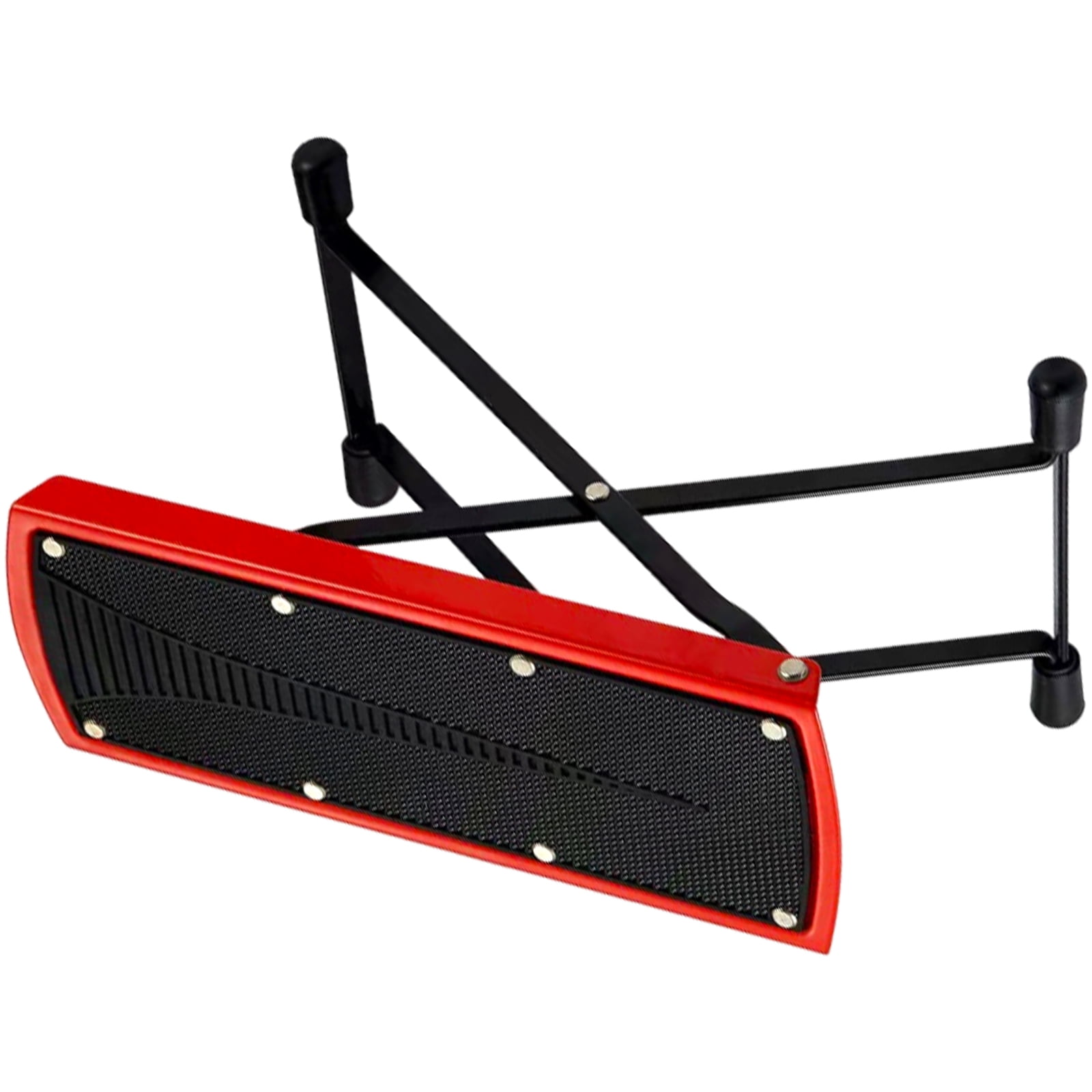 Portable Fold Up Guitar Stool 6 Height Settings Steel Reinforcement Rubber Grips Design For Musicians On The Go