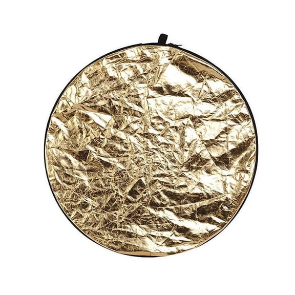 ETEREAUTY Foldable Round Light Reflector Kit with High Grade Fabric and Steel Frame for Photography