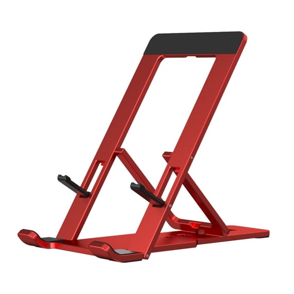 Portable Foldable Aluminum Phone Tablet Stand Holder For 4-12Inch Devices Perfect For Home Office Travel