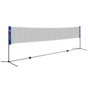 Portable Foldable Badminton Net, Standard Size 20ft Wide Net for Indoor Outdoor, Multi-use Net for Volleyball Tennis Training