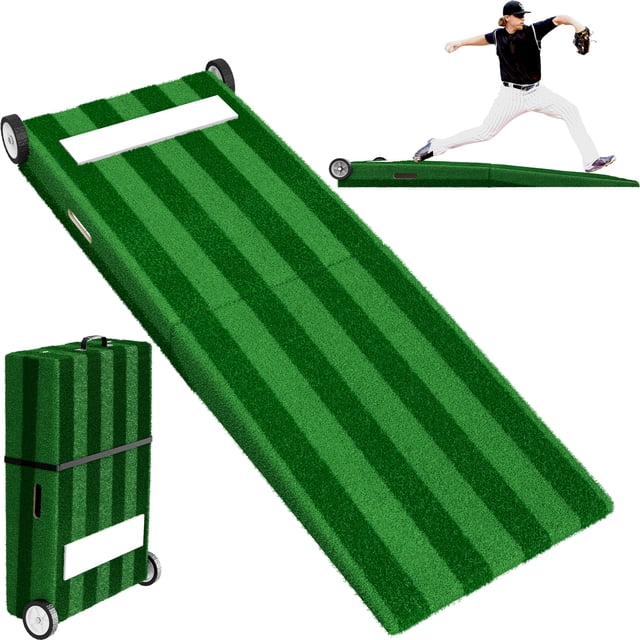 Portable Foldable Baseball Pitching Mound 80