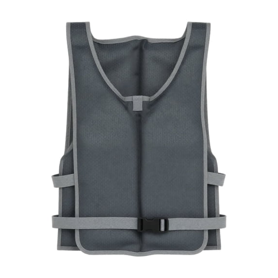 Portable Foldable Buoyancy Vest with Double Buckle Safety Straps, 1 Piece Inflatable Style Swim Life Jacket for Boating and Kayaking 20X12 Inch