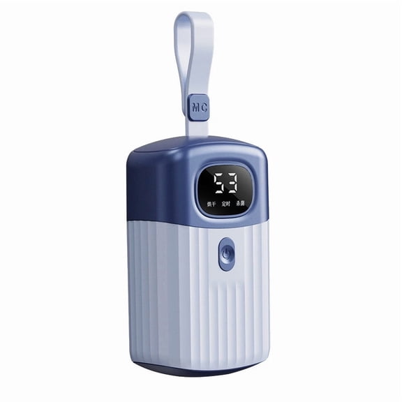 Portable Foldable Clothes Dryer with Fast 360° Hot Air Circulation, Adjustable Timer, Quiet Efficient Operation for Apartments, RV, Dorms, Travel & Small Spaces