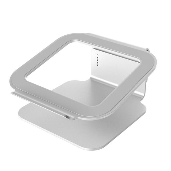 Portable Foldable Computer Lifting Risers Laptop Desk Stand 360 Degree Rotation Base for Reading and Video Watching