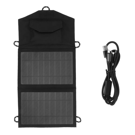 Portable, Foldable Design for Outdoor Camping, RVs, Cars, and Pet Houses High-Efficiency Monocrystalline Silicon Solar Panel