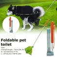 thumbnail image 1 of Portable Foldable Dog Pooper Scooper with Bag Attachment, No-Bend Pet Waste Picker Upper for Large Dogs, 1 of 12