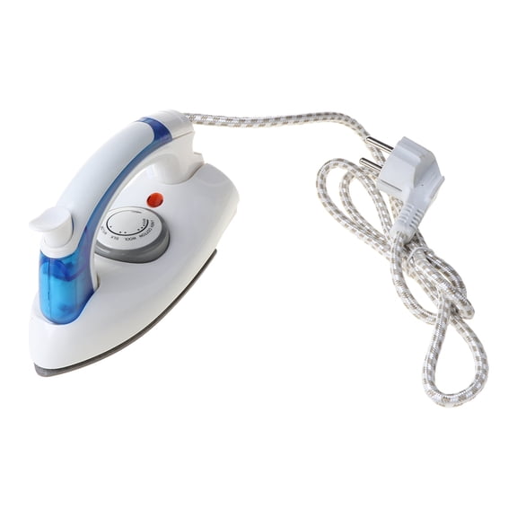Portable Foldable Electric Iron for Clothes with 3 Gears Baseplate Handheld Flatiron Home Travelling