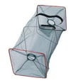 thumbnail image 1 of Portable Foldable Fish and Lobster Trap - 2 - Way Entry. Durable, Easy to Setup and Store, Versatile for Fishing, 1 of 6