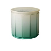 Portable Foldable Ice Bath Tub Leakproof Design for Hot & Cold Home and Outdoor Use -75 Gallon