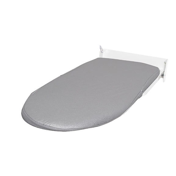 Portable Foldable Ironing Board Wall Mounted Design Practical Steel Frame Fold Down Iron Board