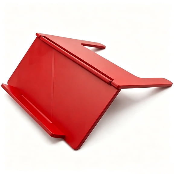 Portable Foldable Mahjong Card Stand, Ergonomic Plastic Game Card Holder, Anti-Slip Tabletop Rack for Family Party Games