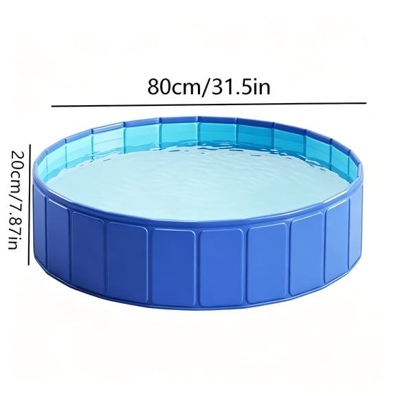 Portable Foldable Pet Bathing Tub, Durable No-Install Pool for Dog Bath, Puppy Shower, Summer Water Fun And Outdoor Use