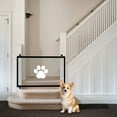 thumbnail image 1 of Portable Foldable Pet Gate - Adjustable Dog Fence for Doorways & Hallways - No Tools Needed - Punch-Free Protection Barrier for Household Use - 1 Pack, 1 of 4