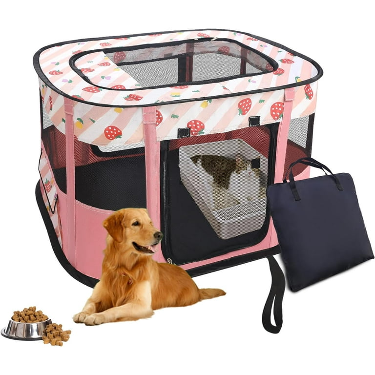 Collapsible puppy playpen 2025