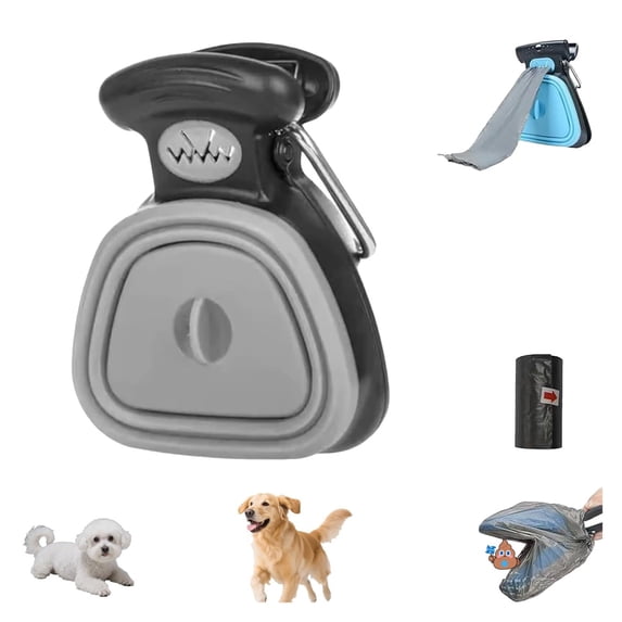 Portable Foldable Pet Waste, Scooper, Dog Poop Scooper with Bag for Dogs for Walk Or Travel Outdoors