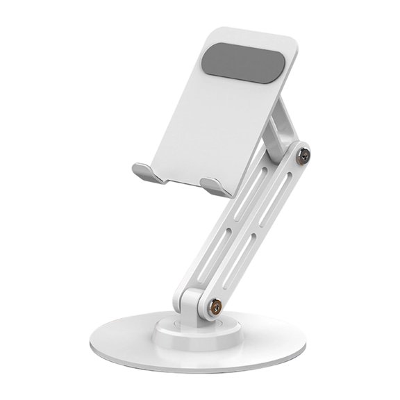 Portable Foldable Phone & Tablet Stand With 360 Degree Rotations & Adjustable Height Not Slip Rack for Home Work Area Use