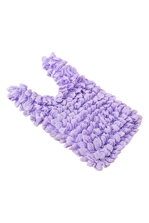 Portable Foldable Reusable Shopping Bag Stretch Pleated Handheld Pineapple Design Storage Tote for Daily Use