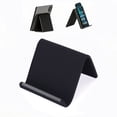 thumbnail image 1 of Portable Foldable Silicone Phone Holder – Adjustable Anti-Slip Desktop Mount for Phone, Tablet, Laptop, Bendable into Multiple Shapes(Black), 1 of 12