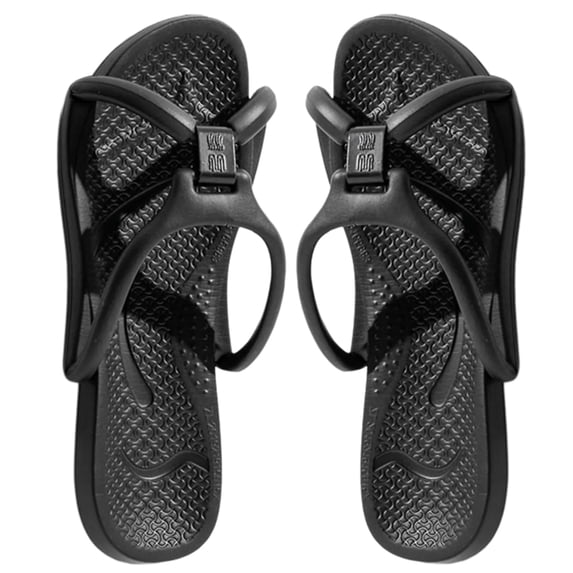 Portable Foldable Slippers Travel Slippers Light Weight Slip Resistant Shower Slippers for Bathroom Hotel Beach Poolside
