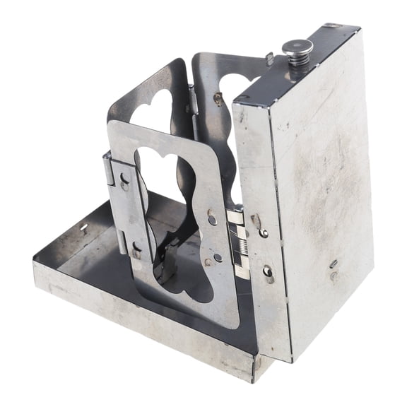 Portable Foldable Small Pocket Size Holder Light Candlestick Lamp for Outdoor Activity Windproof Light Tool