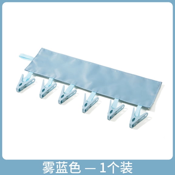 Portable Foldable Travel Hanger with Clips, Collapsible Clothes Drying Rack for Hotel & Business Trips