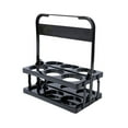 thumbnail image 1 of Portable Folding 6 Bottle Carrier Rack For Travel Picnics And Bars Durable PP Material, 1 of 8