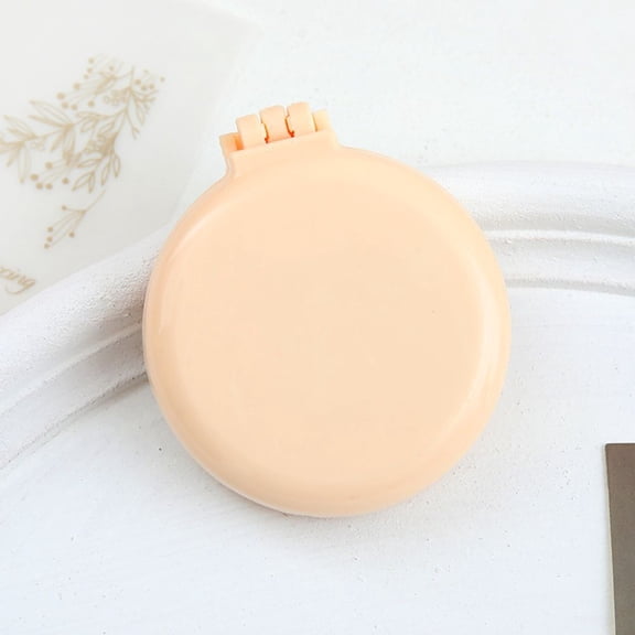 Portable Folding Air Cushion Hair Comb with Mirror Compact Travel Brush for Women Massage Vanity