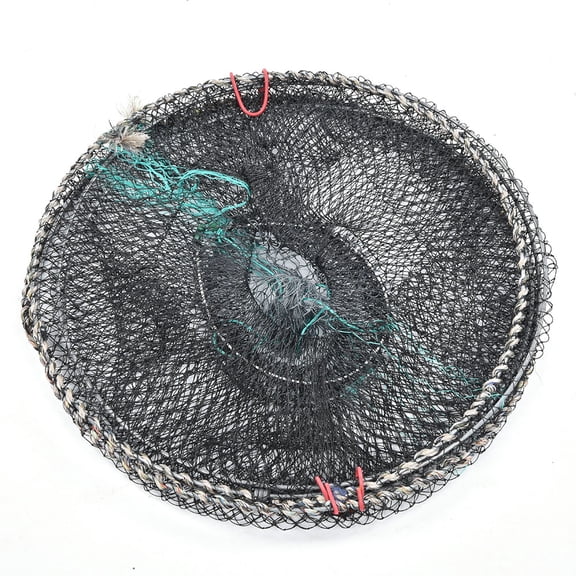 Portable Folding Automatic Fishing Net Bait Shrimp Crab Lobster Trap Cage (31.5 in / 80 cm)