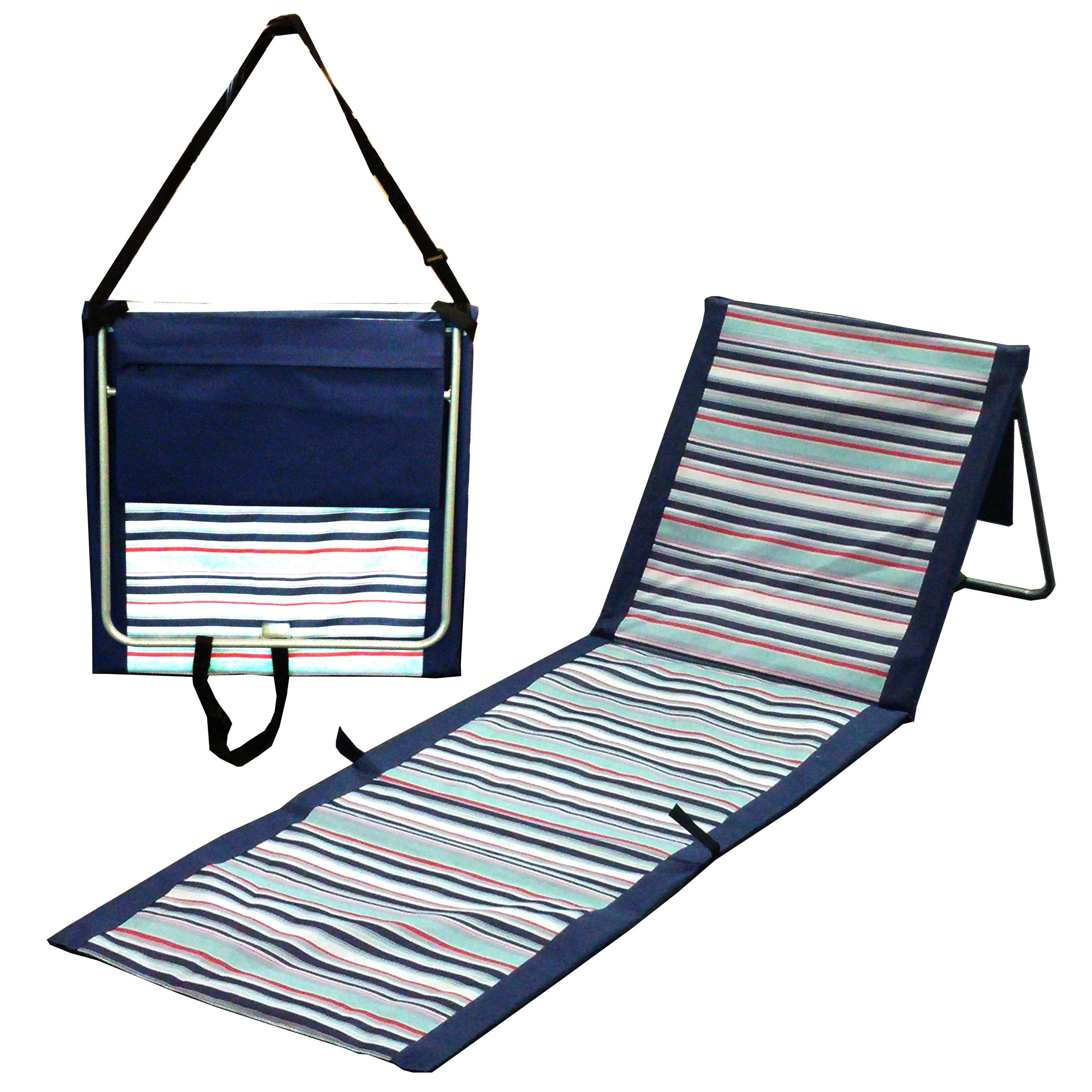 Folding beach mat lounger sale