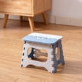 thumbnail image 1 of Portable Folding Camping Stool with handle for Adults Compact Plastic collapsible stool chair for Picnic Fishing Indoor and Outdoor Use, 1 of 6