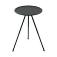 thumbnail image 1 of Portable Folding Camping Table with Adjustable Height and Light Hook - Lightweight 2-Tier Outdoor Picnic Table for Beach, Tailgating, and Backyard - Small Round Coffee Table with Storage Shelf, 1 of 6