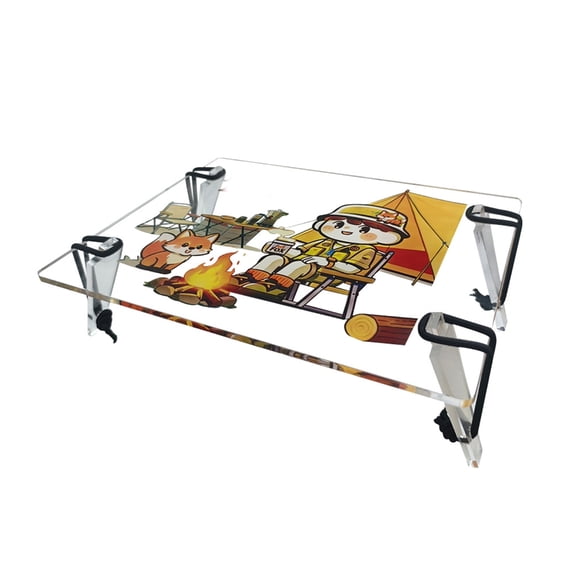 Portable Folding Camping Table Foldable Desk Quick Setuping Suitable for Outdoor Activity Hiking Beach Backpacking