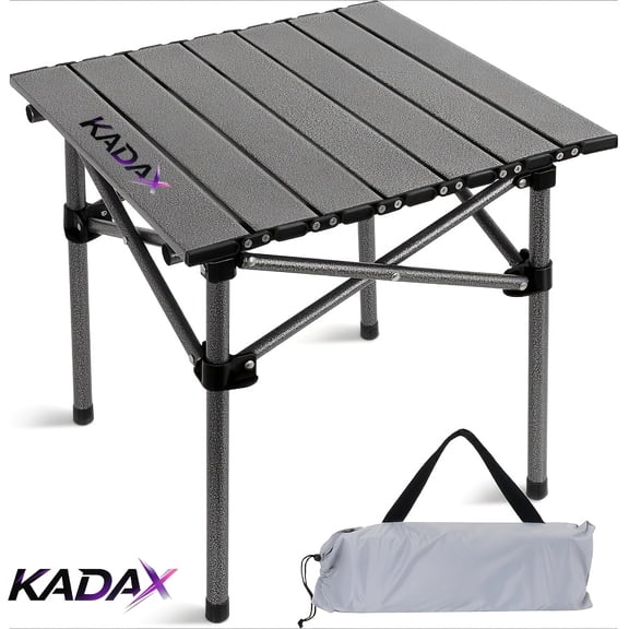 Portable Folding Camping Table - Lightweight and foldable outdoor table, comes with a carrying bag, sturdy legs, suitable for picnics, barbecues, beaches, hiking, tailgating - Compact and durable des