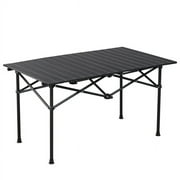 Portable Folding Camping Tables, Black