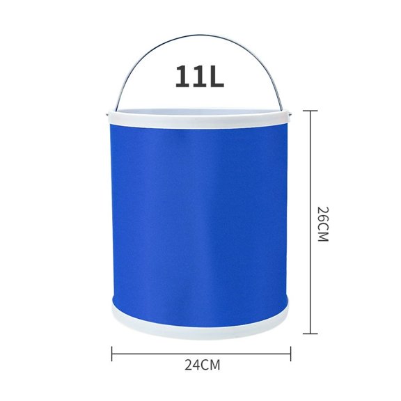 Portable Folding Car Water Bucket Versatile for Outdoor Barbecuing Fishing and Car Washing Easy to Store