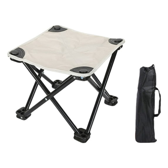 Portable Folding Chair Lightweight Camp Stool for Outdoor Activities Fishing Picnics and Leisure Use Compact Design with Convenient Handbag