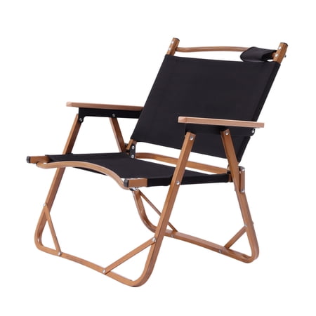 Portable Folding Chair for Camping & Hiking 600D Oxford Fabric & Aluminum Alloy